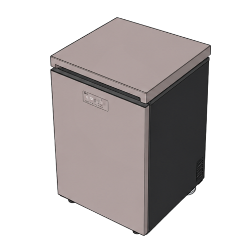 LG전자 디오스 김치냉장고 오브제컬렉션 김치톡톡 128L 클레이 핑크, K137LW11E1701