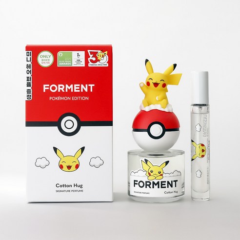 포맨트 시그니처 퍼퓸 포켓몬에디션 코튼허그, 1개, 50ml