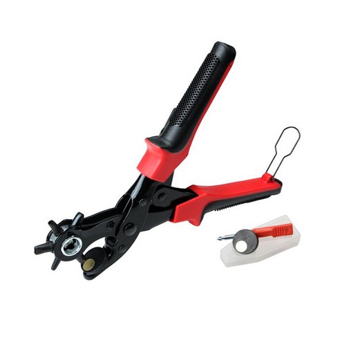 미니플 가죽펀칭기 가방끈 허리띠 벨트 구멍 뚫기 펀칭기 원펀치 펀치기계, B, 1개