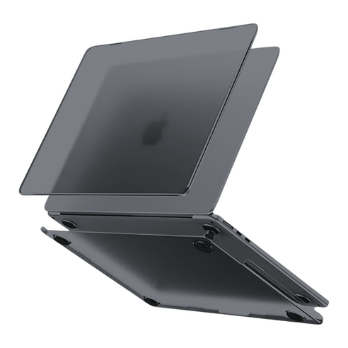 AWA 맥북네오케이스 반 투명케이스 MacBookNeo전용, 1개, 무광 블랙