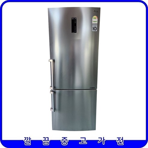 LG전자 콤비형 중고냉장고 2019년 제조 메탈 상냉장 하냉동 452L [R-M441GCV]
