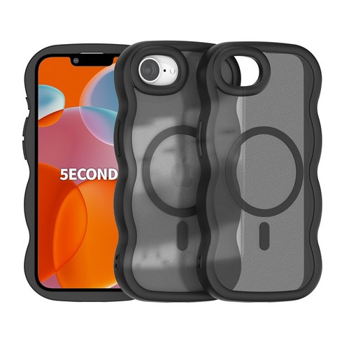 5세컨즈 아이폰16E 라운드 웨이브 맥세이프