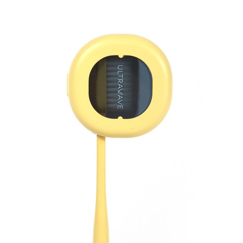 울트라웨이브 UV C LED 1구 칫솔살균기, TS-ZERO, 옐로우