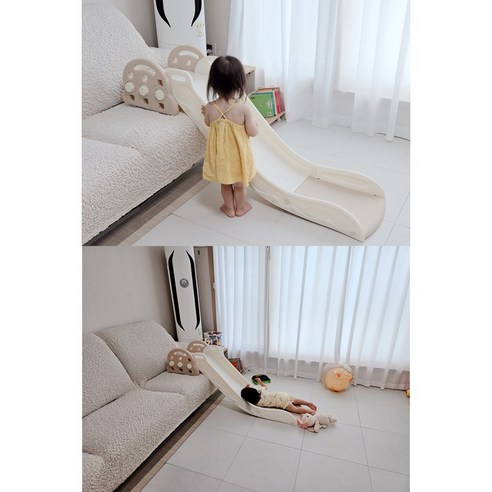 미끄럼하우스 소파 거치형 아기 미끄럼틀 이미지 4