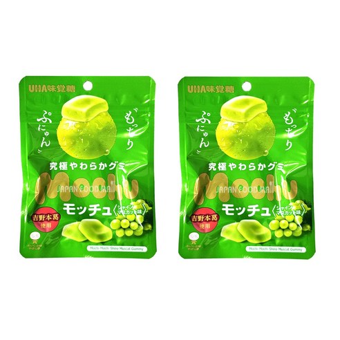 유하미카쿠토 모쮸 구미 머스캣맛 젤리, 45g, 2개
