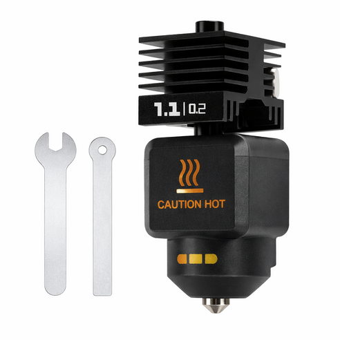 Lay1 뱀부랩 3D프린터 호환 경화강 노즐, 0.4mm, P2S