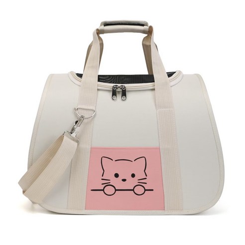 [99+98+] 고양이 강아지 가방 외출 휴대용 펫가방, 핑크