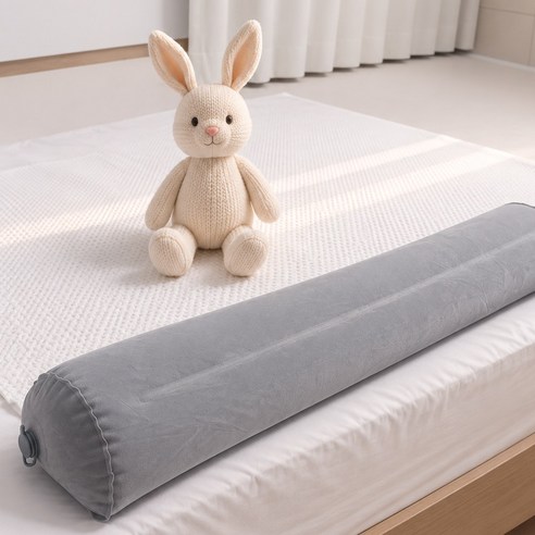 벨라마마 휴대용 아기 에어 침대가드, 그레이