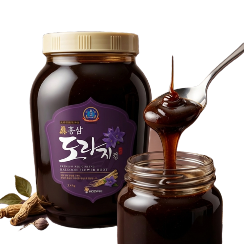 홍삼 진 도라지청 홍삼도라지청 2.4kg, 1개 이미지 2