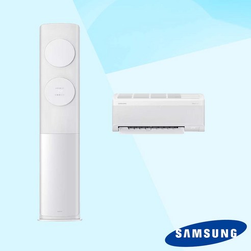 삼성전자 AI Q9000 유풍 무풍 스탠드에어컨 투인원에어컨 2IN1 인버터 17평 19평 실외기포함, 무풍 17평+6평, 일반배관형