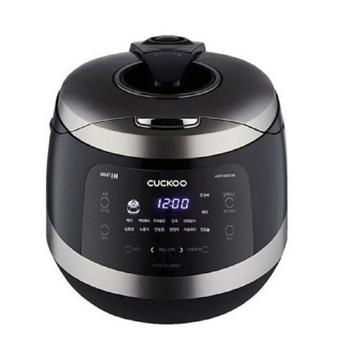 쿠쿠 IH전기 압력밥솥 10인용, CRP-HWF1060FDM, 메칼릭블랙