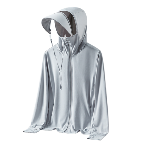 남성 자외선 차단 재킷 UPF50+ 후드집업 비치웨어 외선 차단 UV 차단 베이잉, 2XL(70-80KG)