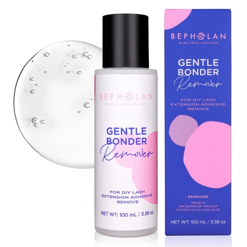 BEPHOLAN Cluster Lash Glue Remover Makeup Remover for Sensitive Eyes Eyes Makeup & Mascara Remove 이미지 2