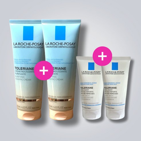 라로슈포제 똘러리앙 포밍 크림 125ml + 클렌징 밀크 50ml 2세트 솔직 후기 | 실사용자 리뷰 분석 썸네일