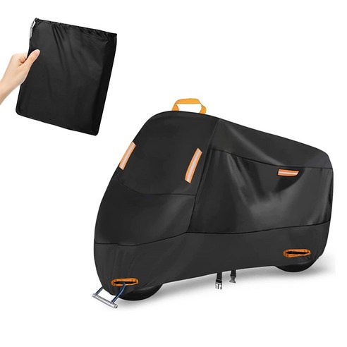 LA DERIVE 오토바이 방수 케이스 방진 자외선 차단 눈 차단