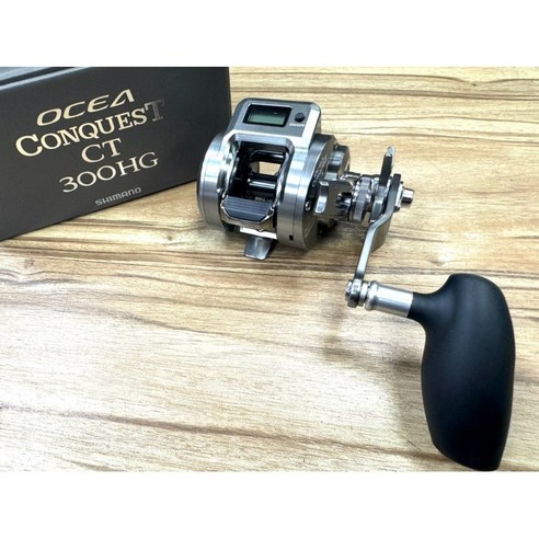 SHIMANO OCEA CONQUEST CT 300HG 海水鼓式捲線器, 1個, 301XG（49230