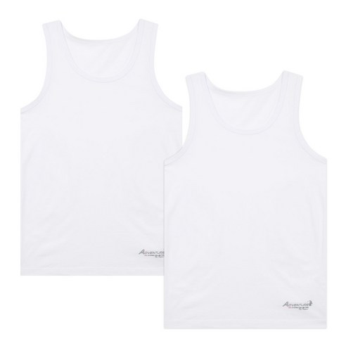 BYC 남아 주니어 베이직 소프트 순면 런닝 2P