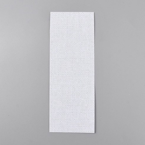 30개 흰색 직사각형 천 책갈피(190x70x0.7mm) - 뜨개질 도구