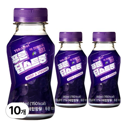 티트리트 푸룬주스 푸룬딥스트롱 180ml, 10개 실사용 후기 | 효과 있을까? 썸네일