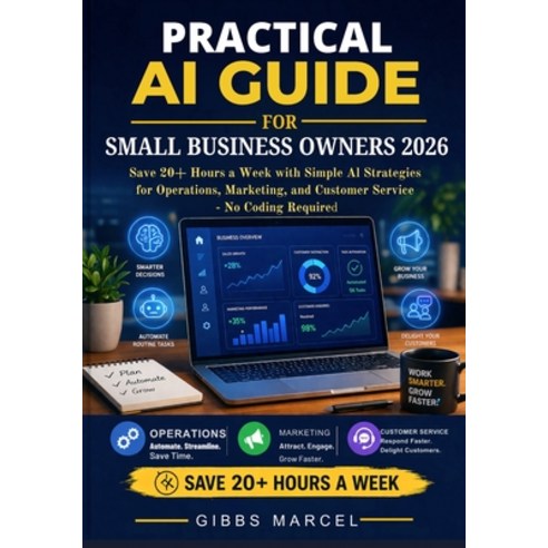 (영문도서)Practical AI Guide for Small Business Owners 2026: Save 20+ Hours a Week with Si... Paperback, Independently Published, English, 9798259339798