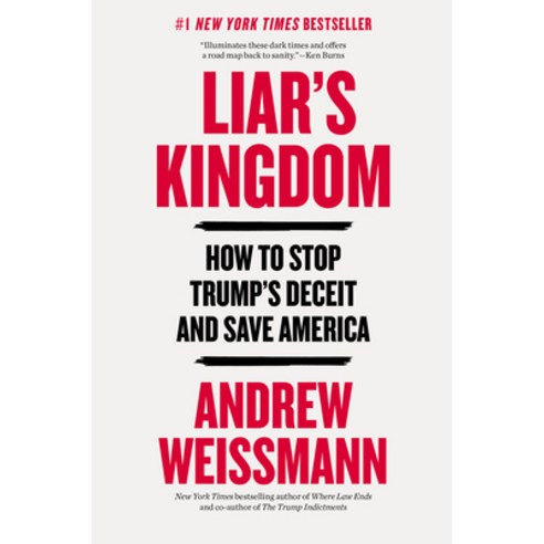 (영문도서)Liar's Kingdom: How to Stop Trump's Deceit and Save America Hardcover, Little Brown and Company, English, 9780316601306