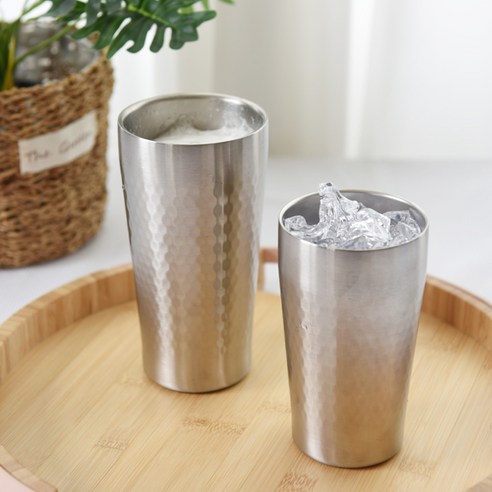 디에이트 더블월 올스테인레스 304 이중 진공컵_500ml/텀블러, 1개, 500ml, 실버