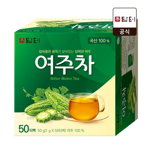 담터 여주차, 1개, 50개입