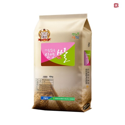 특등급 담양쌀 / 담양군농협 당일도정 단일품종 25년산, 10kg, 1개