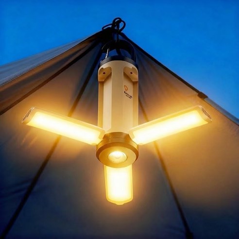 Keebright 3in1감성 캠핑랜턴 3000mAh IP65방수 접이식... 솔직 후기 | 실사용자 리뷰 분석 - 상품 이미지 1