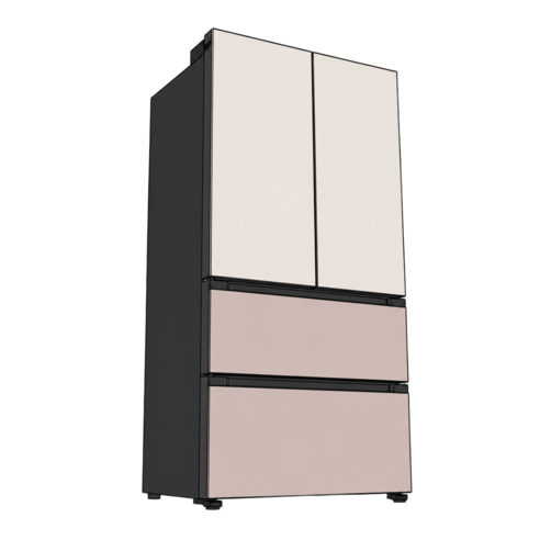LG전자 김치톡톡 Fit & Max 480L 김치냉장고 미스트 토프+아몬드 Z484GGA172S 2등급