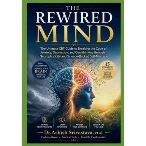 (영문도서)The Rewired Mind: The Ultimate CBT Guide to Breaking the Cycle of Anxiety Depre... Paperback, Independently Published, English, 9798196761874