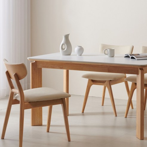 우리 집 주방, 왠지 모르게 칙칙해 보였던 이유 원목세라믹식탁