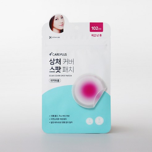 올리브영 케어플러스 상처커버 스팟패치, 102개입, 1개