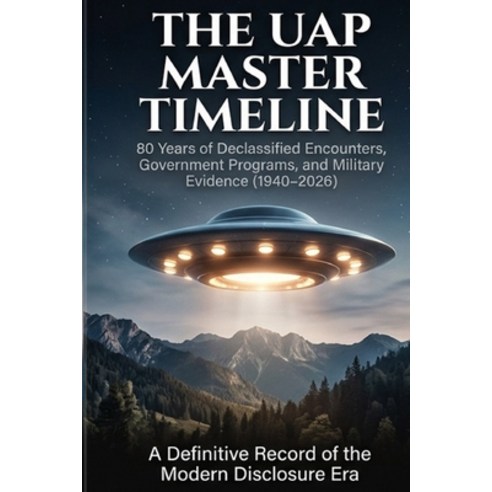 (영문도서)The UAP Master Timeline: 80 Years of Declassified Encounters Government Program... Paperback, Independently Published, English, 9798199917285