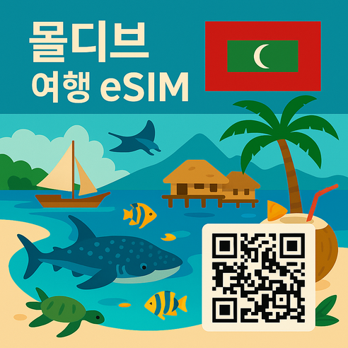 몰디브 eSIM 데이터 이심 개봉기 | 실사용 후기 썸네일