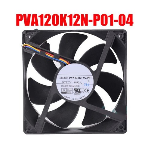conn PVA120K12N P01 04 서버 선풍기 DC12V 0.9A 08 2 8 2 A00 4 핀 - 소형 TV | 쿠팡