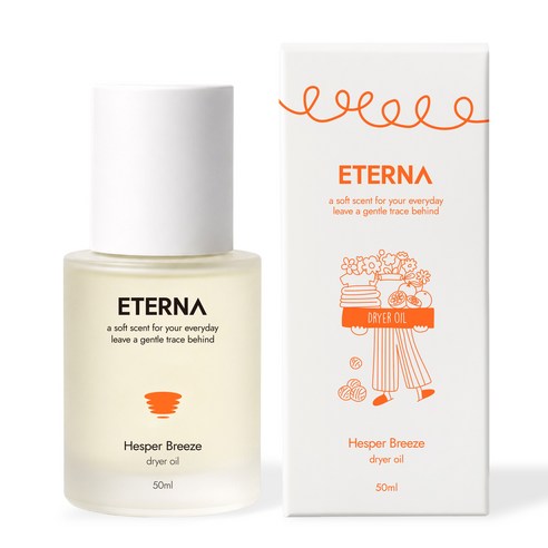 에테르나 양모볼 건조기 오일, 1개, 50ml, 헤스퍼 브리즈