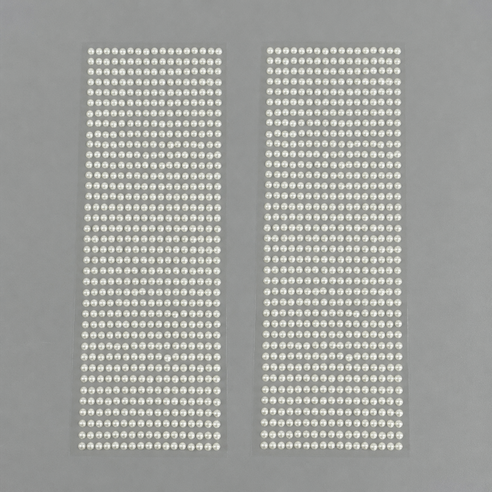 리브온 청첩장 탑꾸 소품 꾸미기 DIY 입체 진주 스티커, 2개, 5mm