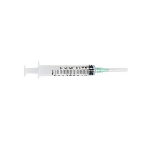 학습교재용 바늘 주사기 10ml/cc (낱개1개), 단품, 1개