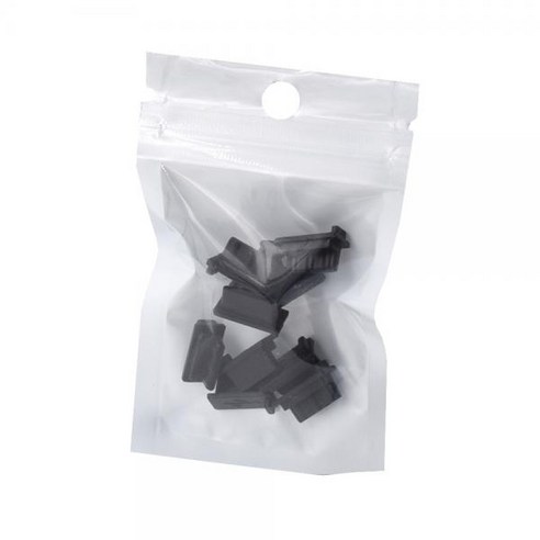 (티테크놀로지) 포트 먼지마개 USB Type-A 전용 T-DC-USB-B10 (블랙/10개), 본상품선택
