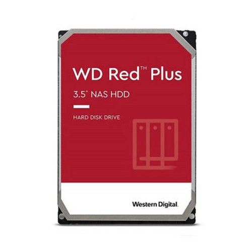 WD HDD RED PLUS NAS SATA 3.5인치 하드디스크, WD60EFPX_6TB