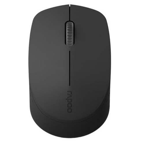 라푸 M100G 저소음 멀티 모드 무선 마우스 AA건전지 버전, 다크 그레이