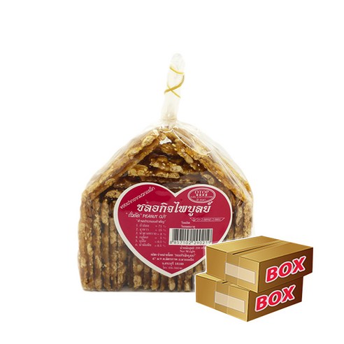 태국과자 땅콩당과 깨과자 땅콩과자 박스 250GX20EA