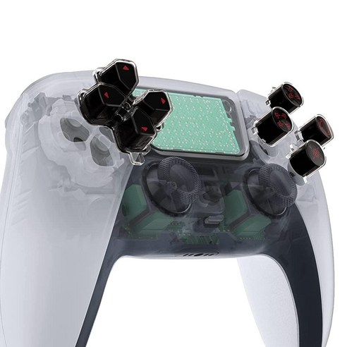 EXtremeRate Replace남성용t Custom Dpad Action Buttons Three-Tone Orange ...
