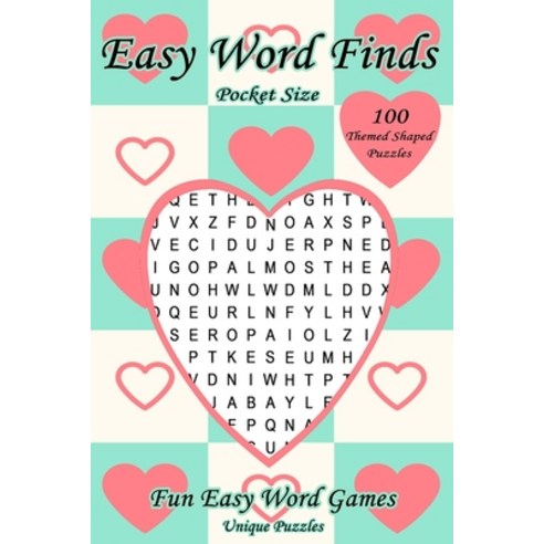 (영문도서)Easy Words Finds: Fun Easy Word Games Paperback, Independently Published, English, 9798608948848