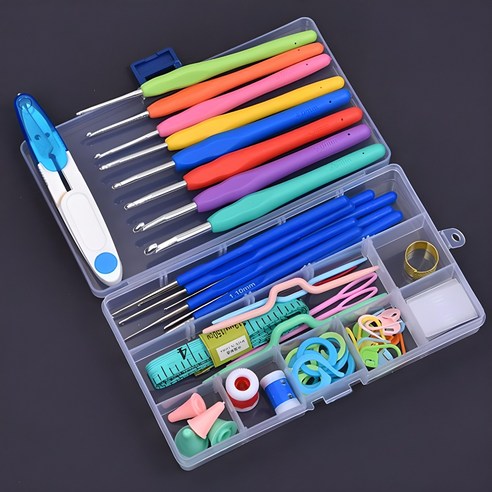 아리코 뜨개질 코바늘 세트 솔직 후기 | 실제 배치 사진 포함 - 대표 이미지