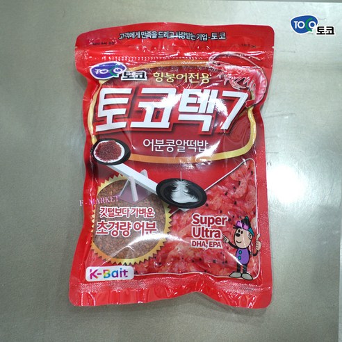 토코텍 7 향붕어전용 어분콩알떡밥, 400g, 1개