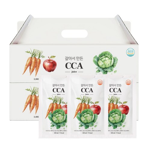 갈아서 만든 CCA주스