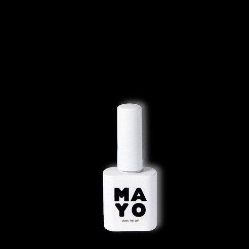 마요 글래스 탑젤 고광택 논와이프탑젤, 투명, 1개, 10ml