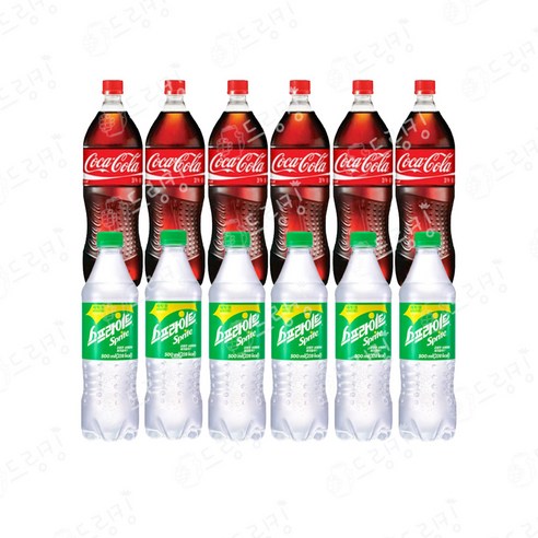코카콜라 업소용 500ml PET 6p + 스프라이트 업소용 500ml PET 6p